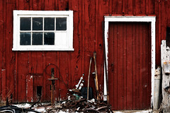 Barn Door and Window