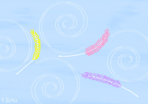 The Flight of Three Feathers